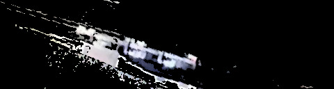 Processed fireball image