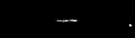 Processed fireball image