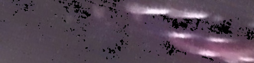 Processed fireball image