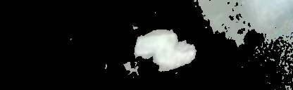 Processed fireball image