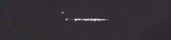 Unprocessed fireball image