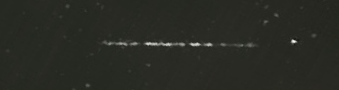 Unprocessed fireball image