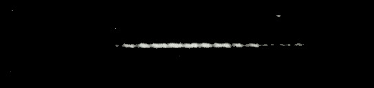 Processed fireball image