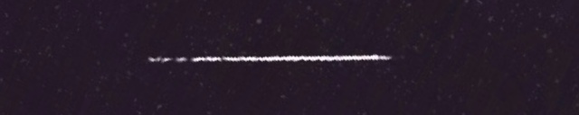 Unprocessed fireball image