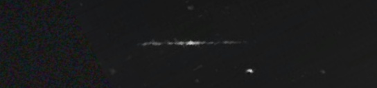 Unprocessed fireball image