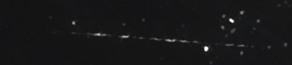 Unprocessed fireball image