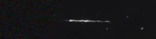 Unprocessed fireball image
