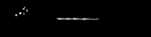 Processed fireball image