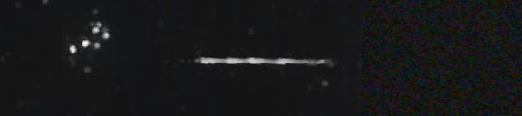 Unprocessed fireball image