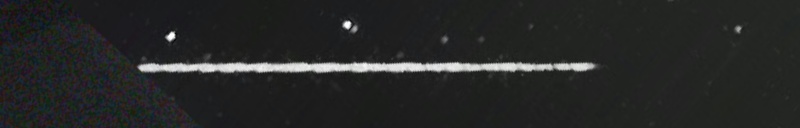 Unprocessed fireball image