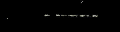 Processed fireball image