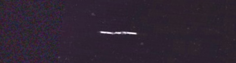 Unprocessed fireball image