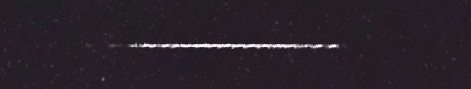 Unprocessed fireball image