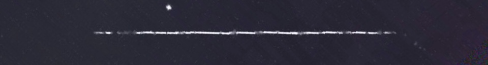 Unprocessed fireball image