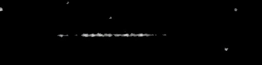 Processed fireball image