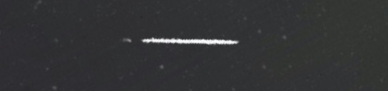 Unprocessed fireball image