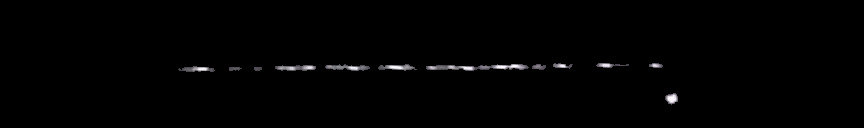 Processed fireball image