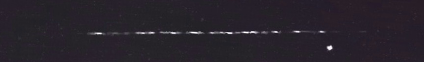 Unprocessed fireball image