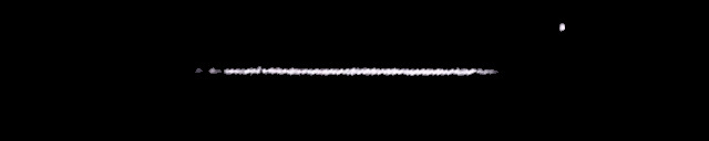 Processed fireball image