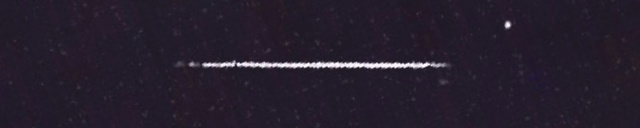 Unprocessed fireball image