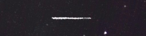 Unprocessed fireball image