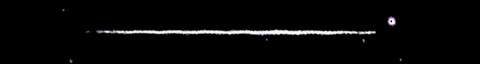 Processed fireball image