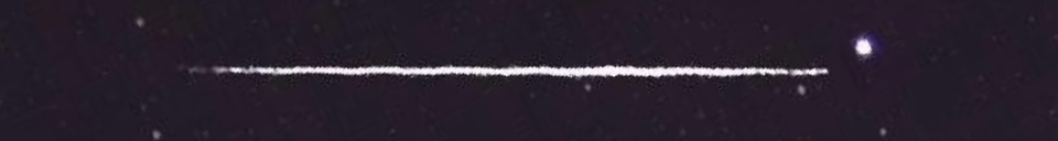 Unprocessed fireball image