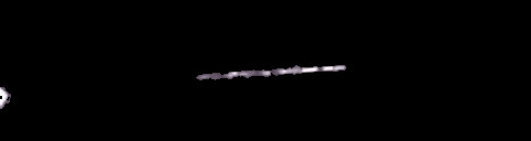 Processed fireball image