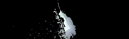 Processed fireball image