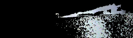 Processed fireball image