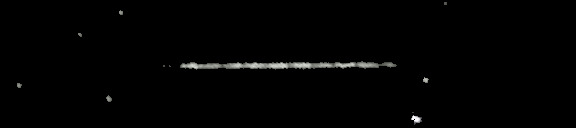 Processed fireball image