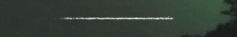 Unprocessed fireball image