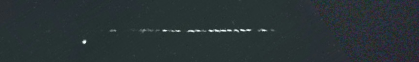 Unprocessed fireball image