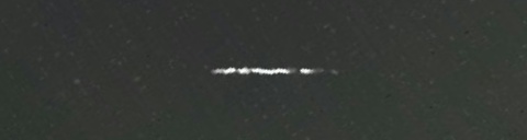 Unprocessed fireball image