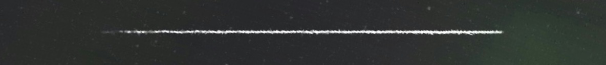 Unprocessed fireball image