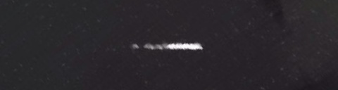 Unprocessed fireball image