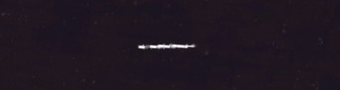 Unprocessed fireball image