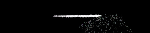 Processed fireball image