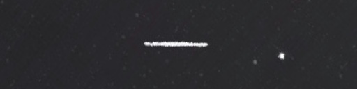 Unprocessed fireball image