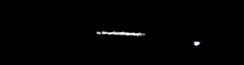 Processed fireball image