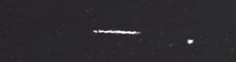 Unprocessed fireball image