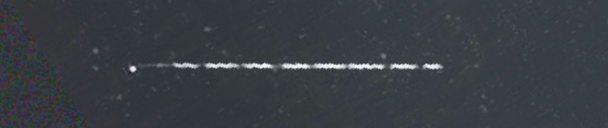 Unprocessed fireball image