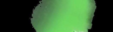 Processed fireball image