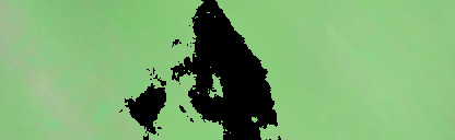 Processed fireball image