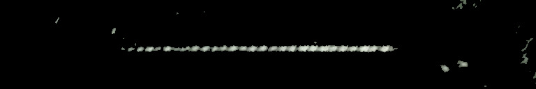 Processed fireball image