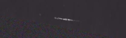 Unprocessed fireball image