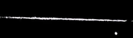 Processed fireball image