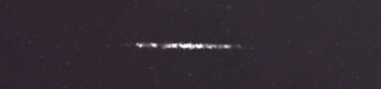 Unprocessed fireball image