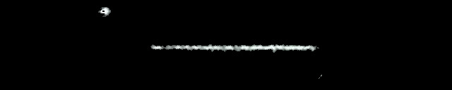 Processed fireball image