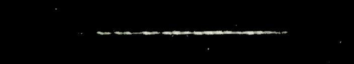 Processed fireball image